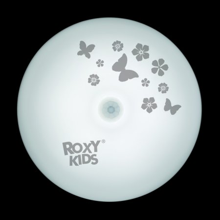 Roxy-kids Ночник с датчиком движения и освещения  / цвет белый