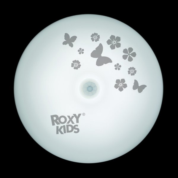 Roxy-kids Ночник с датчиком движения и освещения  / цвет белый