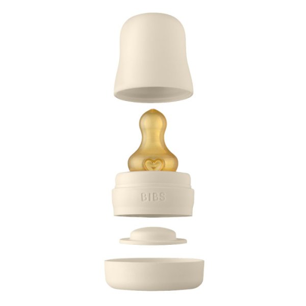 BIBS Бутылочка для кормления Baby Bottle Complete Set - Blush 110 ml