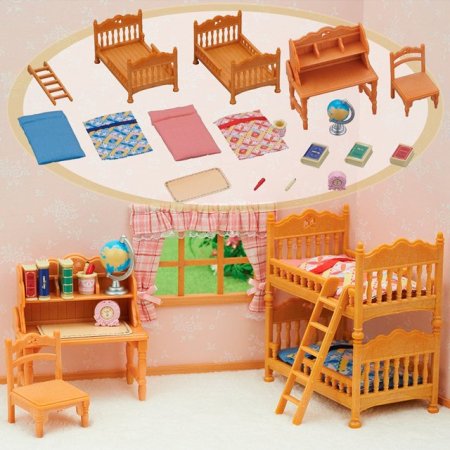 Sylvanian Families Игровой набор "Детская комната c двухэтажной кроватью"