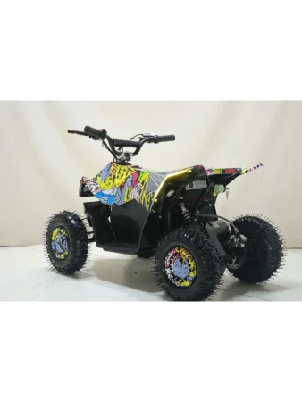 Квадроцикл ATV-2E 36V1000W  (Граффити желтый (Graffiti 12))
