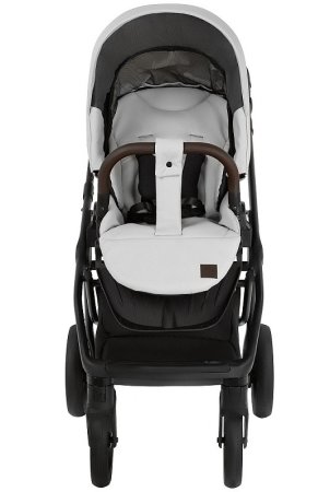 Roan Коляска 2 в 1 Esso 2025 / цвет leather White-black (черно-белая кожа)