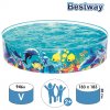 Bestway Бассейн Одиссея с жестким бортом 55030 / цвет прозрачный