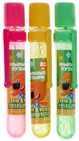Играем вместе Мыльные пузыри "Ми-ми-мишки"