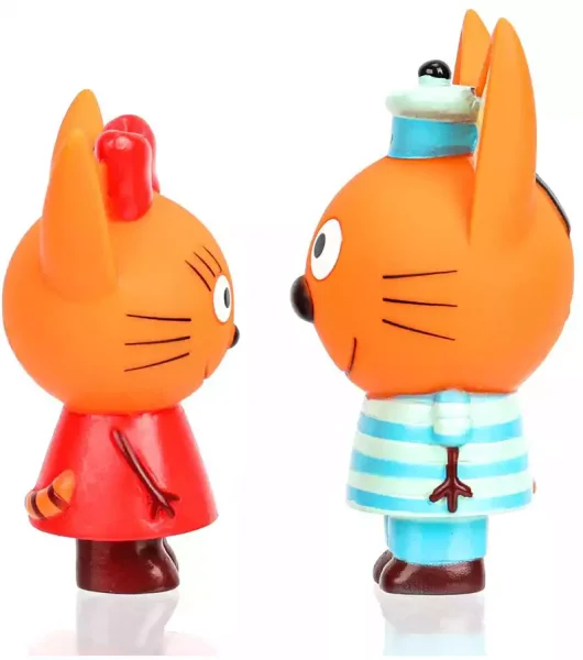 КАПИТОШКА Игрушка пластизоль для ванны "Три Кота", в кор.100шт