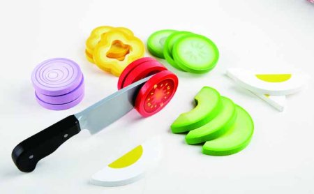 Hape Игровой набор "Овощной салат", 40 предметов