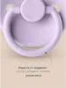 Комплект пустышек из натурурального латекса S (0-6 мес), 2 шт, Baby pink/ Lilac классическая