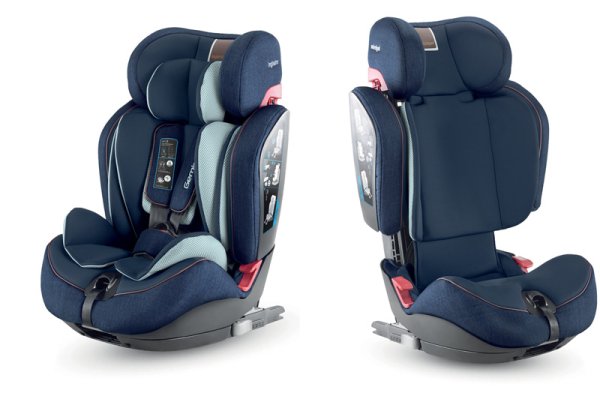 Inglesina Автокресло детское Gemino Ifix (группа 1,2,3) / цвет Navy