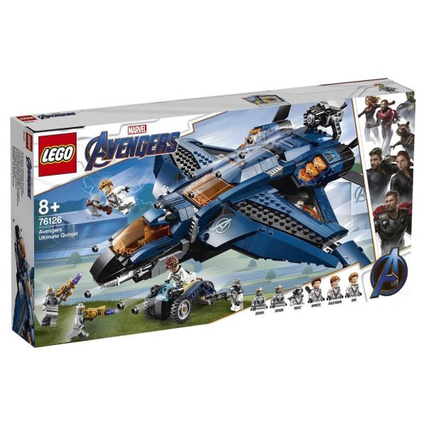 Lego  Marvel Супер Герои Модернизированный квинджет Мстителей