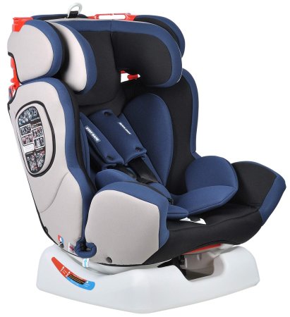 Farfello Автокресло детское Х30, цвет / синий + черный