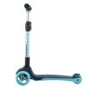 Maxiscoo Самокат трехколесный складной Junior Plus со светящимися колесами /цвет индиго
