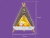 Ночник "Вигвам с котёнком"