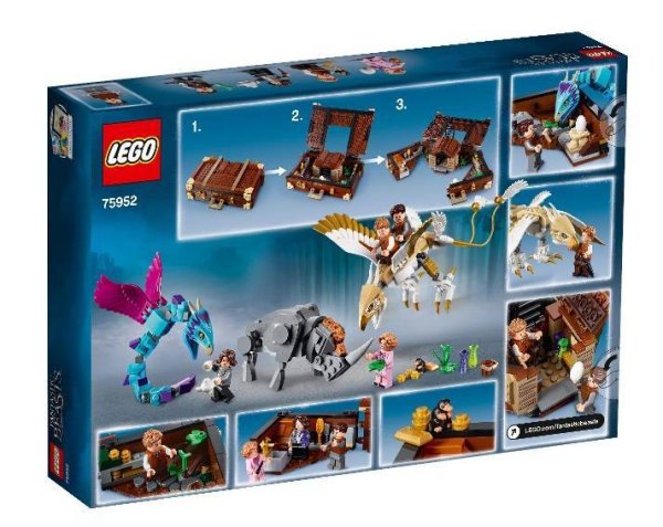 Lego Конструктор Гарри Поттер Чемодан Ньюта Саламандера