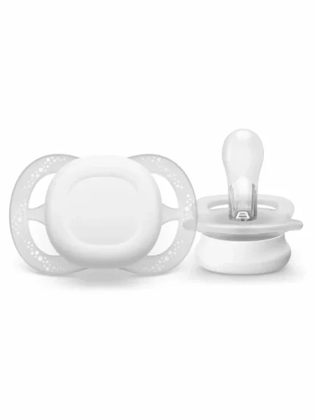  AVENT/АВЕНТ Ultra Start Пустышка силикон белая 0+ месяцев