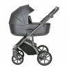 ROAN Коляска 2 в1 Bass Next Кожа, рама серая / цвет Graphite Pearl