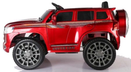 Toyland Электромобиль джип Toyota LC300 3818 / цвет бордовый
