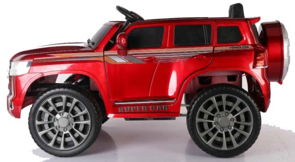 Toyland Электромобиль джип Toyota LC300 3818 / цвет бордовый