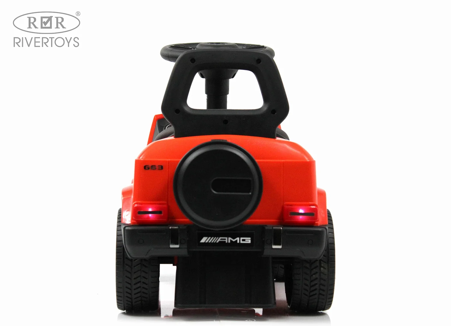 Rivertoys Толокар Mercedes-Benz GL63, с ручкой