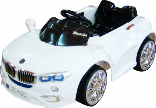 Машинка аккумуляторная BMW / 12V / белая