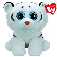 Ty Beanie Boos Мягкая игрушка Белый Тигр Tundra, 40 см					