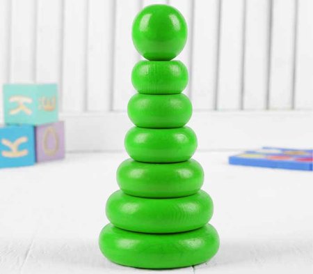 Пирамидка "Одноцветная"