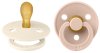 Bibs Набор пустышек латексных Colour Symmetrical, 0+ месяцев Ivory, Blush