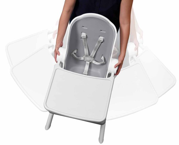 Oribel Стульчик для кормления Cocoon Z / цвет морозный серый