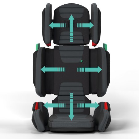 Hifold Детское автокресло/ группа 2/3 (15-36 кг)/ цвет Racing Red