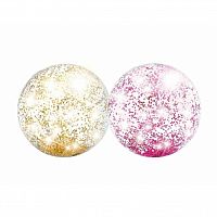 Intex Пляжный мяч Блеск / цвет розовый, золотой (в ассортименте)