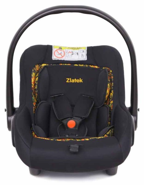 Zlatek Автокресло Colibri lux фолк (0-13) / цвет черный + принт