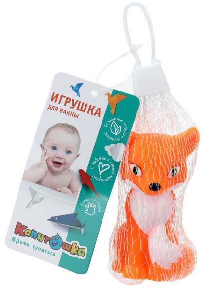 Капитошка Игрушка для ванны «Лиса»