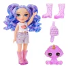 RAINBOW HIGH(Рейнбоу Хай) Кукла Littles Аметист 15 см фиолетовая с аксессуарами