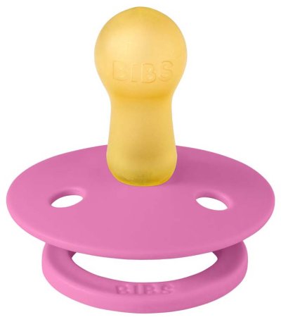 Bibs Пустышка латексная Colour, 0+ месяцев Bubblegum