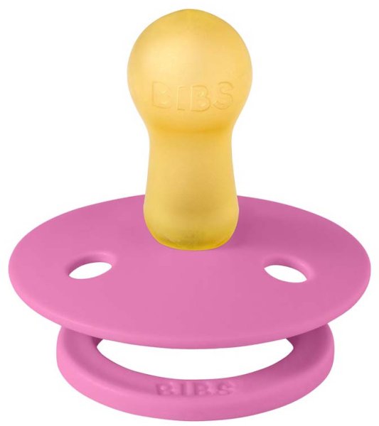 Bibs Пустышка латексная Colour, 0+ месяцев Bubblegum