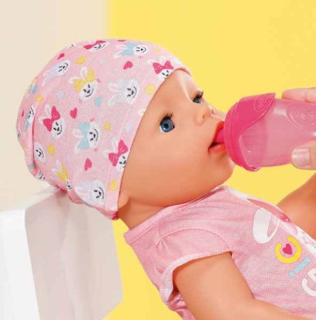 Baby born Бутылочка с крышкой для кукол 43 см