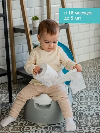 Summer Infant Детский горшок 3 в 1 Train With Me Potty