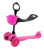 Slider Самокат трехколесный Rider Neon / цвет розовый