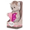 Maxitoys Мягкая игрушка Luxury Romantic Toys Club "Романтичный ёжик с сердечком", 25 см