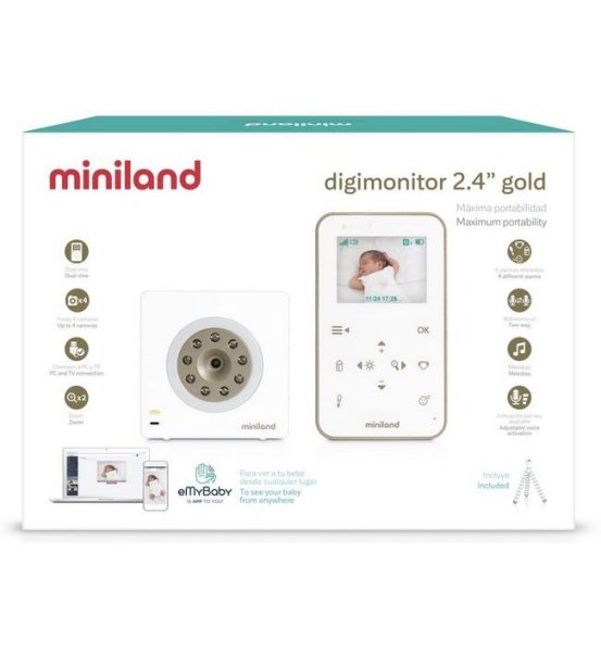 Miniland Видеоняня Digimonitor 2,4'' Gold