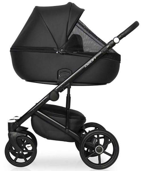 Riko Basic Коляска 2 в 1 Ozon / цвет 06 черный