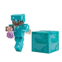 Майнкрафт Minecraft фигурка Steve with Invisibility Potion