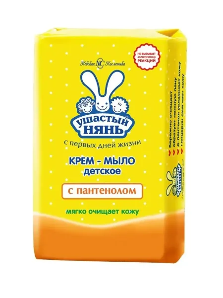 НК Ушастый нянь крем-мыло 90г детское с пантенолом