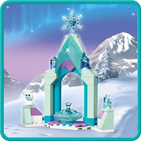 LEGO Конструктор Princess  "Двор замка Эльзы"