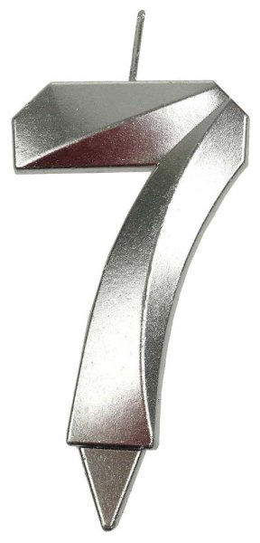 Чудо-праздник Свеча-цифра 7 «Майнкрафт» для торта