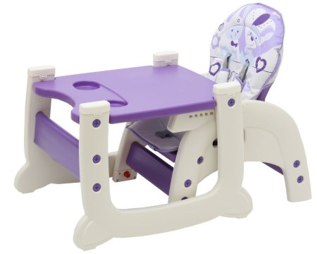 Polini kids Стульчик для кормления 460 / цвет фиолетовый