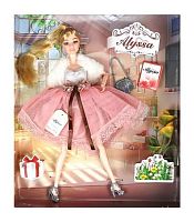 Юг-Тойз Кукла Alyssa в наборе с питомцем и аксессуарами / цвет розовый, белый					