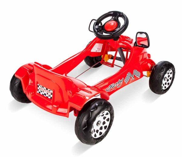 Pilsan Педальная машина "Herby Car" / цвет red (красный)