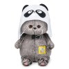 Budi Basa Мягкая игрушка Кот Басик Baby в шапке - панда 20 см