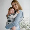 BABYROX рюкзак-переноска Ergonomic mesh/ цвет серебряный, в коробке