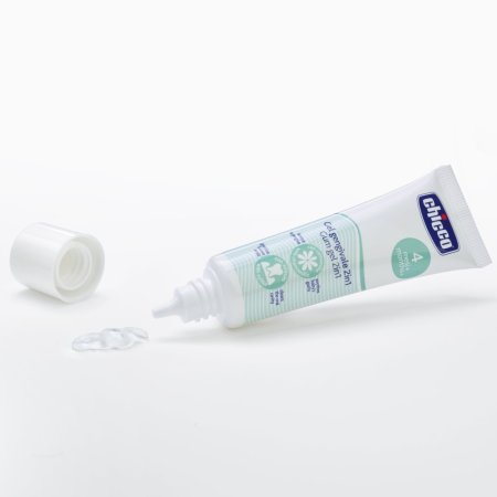Chicco гель для десен 4 месяца+ при прорезывании зубов 2 в 1